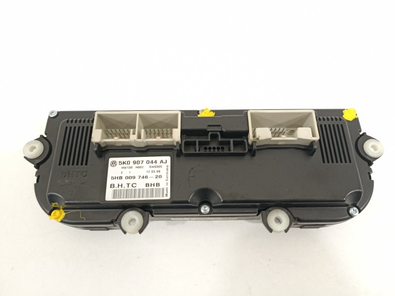 Recambio de mando climatizador para volkswagen golf vi (5k1) advance referencia OEM IAM 5K0907044AJ  
