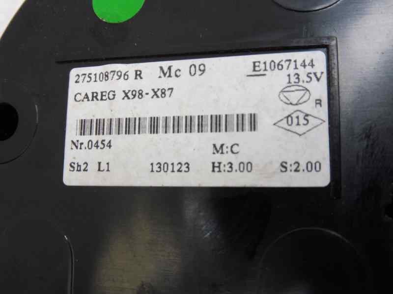 Recambio de mando climatizador para renault clio iv dynamique referencia OEM IAM 275108796R  