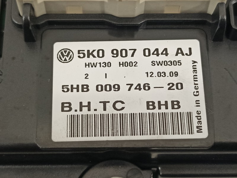 Recambio de mando climatizador para volkswagen golf vi (5k1) advance referencia OEM IAM 5K0907044AJ  