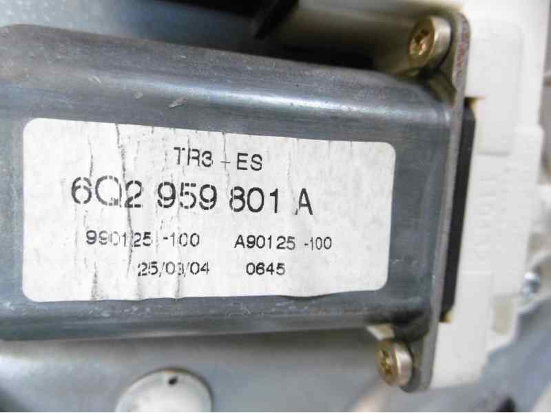 Recambio de elevalunas delantero derecho para seat ibiza (6l1) stella referencia OEM IAM 6L4837752DJ 6Q2959801A 