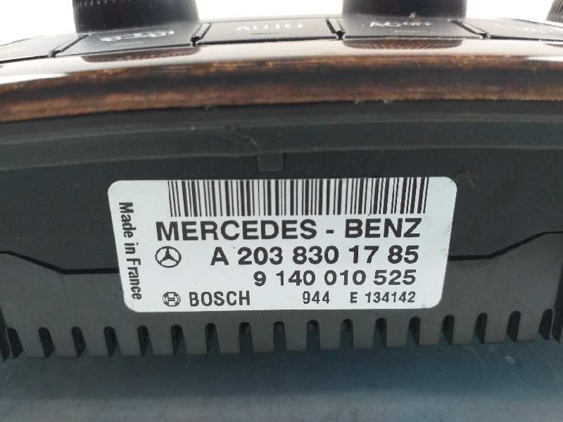 Recambio de mando climatizador para mercedes-benz clase c (w203) berlina 180 compressor (203.046) referencia OEM IAM 2038301785 