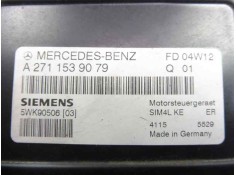 Recambio de centralita motor uce para mercedes-benz clase c (w203) sportcoupe c 180 compressor (203.746) referencia OEM IAM A271 2