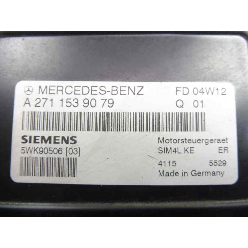 Recambio de centralita motor uce para mercedes-benz clase c (w203) sportcoupe c 180 compressor (203.746) referencia OEM IAM A271