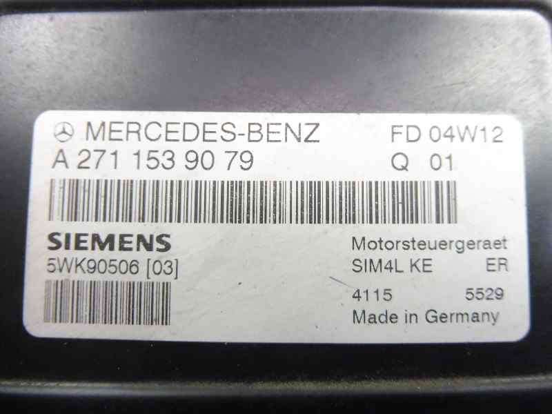 Recambio de centralita motor uce para mercedes-benz clase c (w203) sportcoupe c 180 compressor (203.746) referencia OEM IAM A271