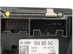 Recambio de mando climatizador para audi a1 sportback (8xf) attraction referencia OEM IAM 8XA820043   2
