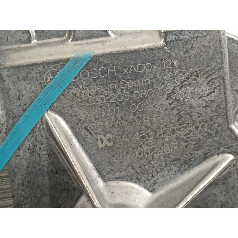 Recambio de motor limpia trasero para renault clio v rja/be2/mt5ta08a5000 referencia OEM IAM 287108228R 0390205080 A4538205800