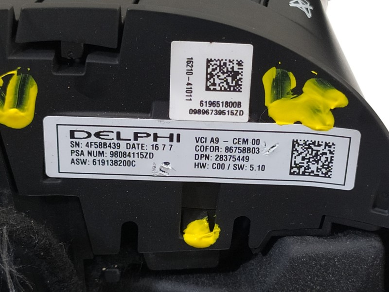 Recambio de volante para peugeot 2008 (--.2013) active referencia OEM IAM 96739515ZD 619138200C 