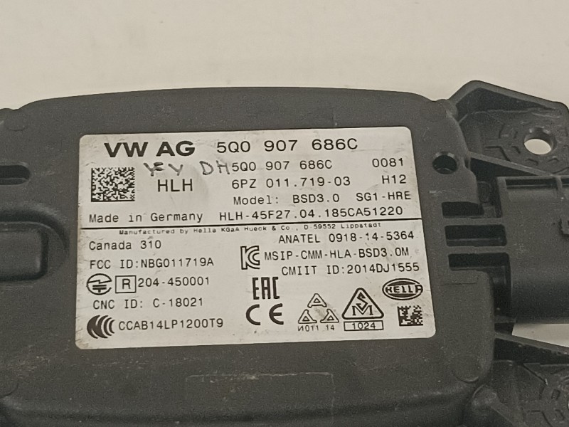 Recambio de modulo electronico para seat arona fr referencia OEM IAM 5Q0907686C CCAB14LP1200T9 