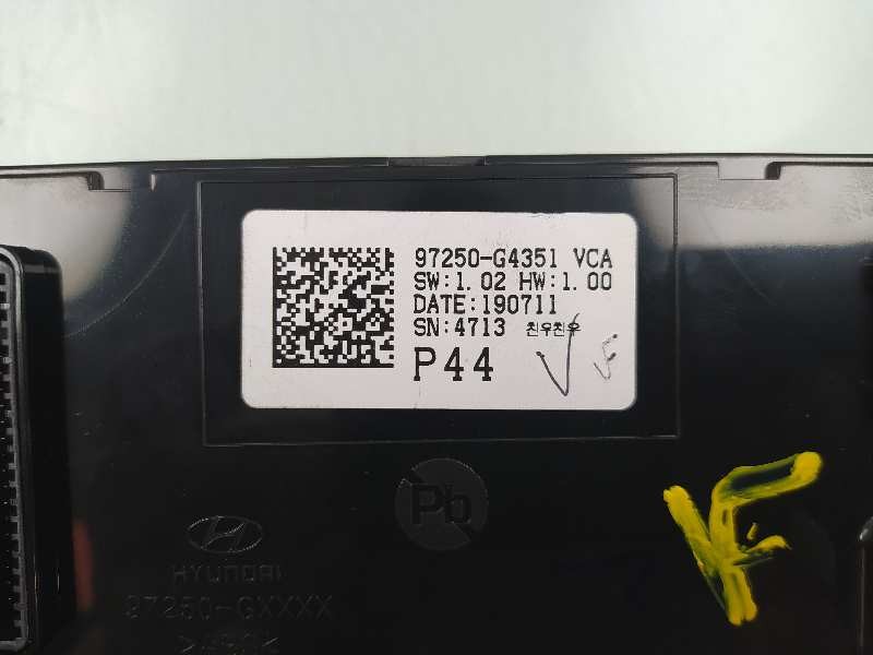 Recambio de mando climatizador para hyundai i30 (pd) go! referencia OEM IAM 97250G4351  