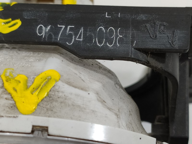 Recambio de faro antiniebla derecho para peugeot 2008 (--.2013) active referencia OEM IAM 9675450980  