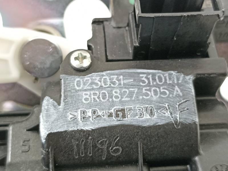 Recambio de cerradura maletero / porton para audi a1 sportback (8xf) attraction referencia OEM IAM 8R0827505A  