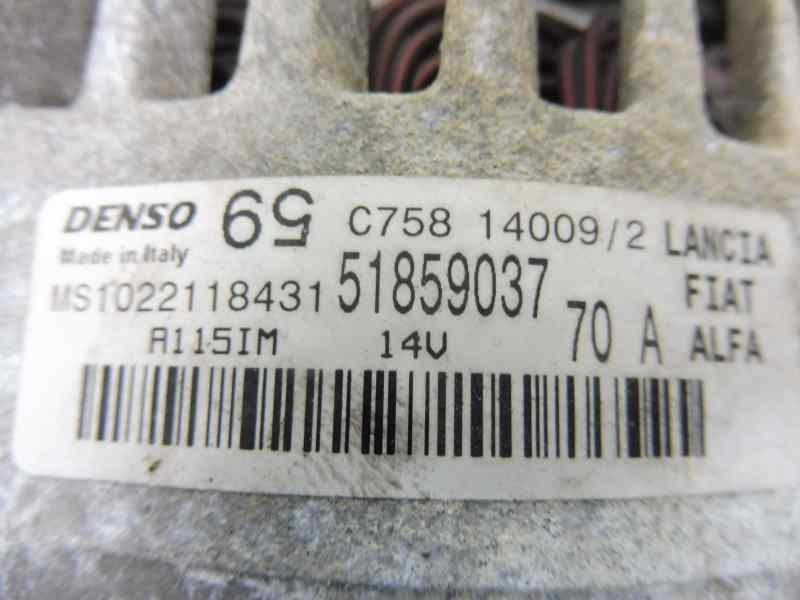 Recambio de alternador para fiat punto (evo) (199) dynamic referencia OEM IAM 51859037 MS1022118431 