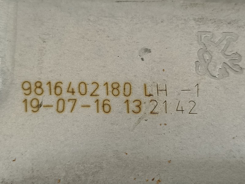 Recambio de elevalunas delantero izquierdo para peugeot 2008 (--.2013) active referencia OEM IAM 9816402180 9816401780 