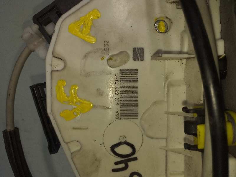 Recambio de cerradura puerta trasera derecha para seat ibiza (6j5) copa referencia OEM IAM 6J0839016C  