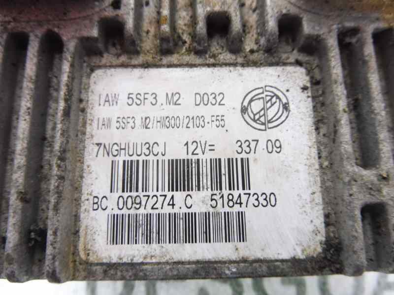 Recambio de centralita motor uce para fiat punto (evo) (199) dynamic referencia OEM IAM 51847330 BC0097274C 