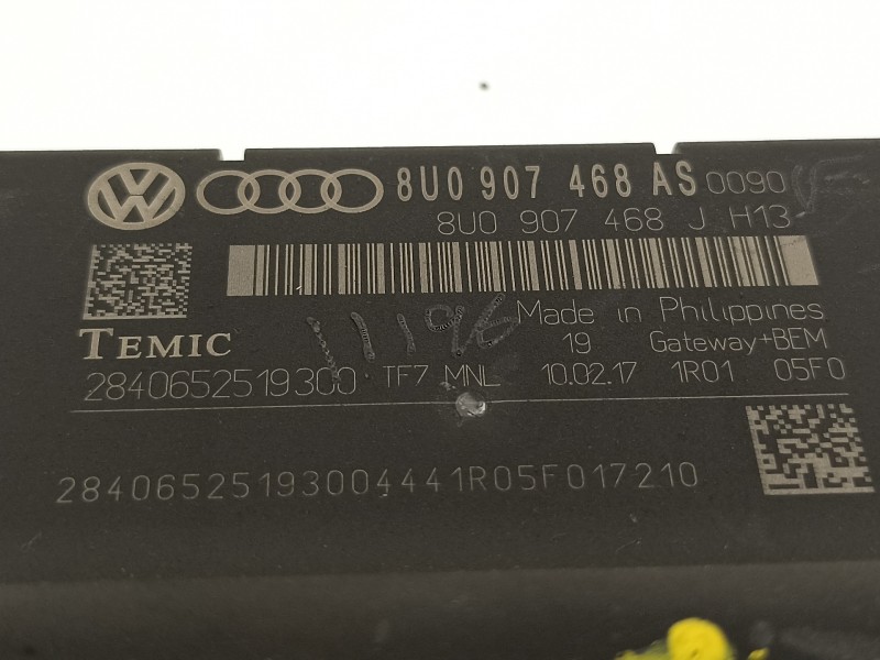 Recambio de modulo electronico para audi a1 sportback (8xf) attraction referencia OEM IAM 8U0907468AS  