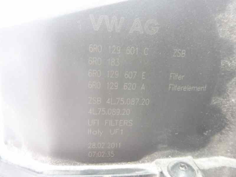 Recambio de filtro aire para seat ibiza (6j5) copa referencia OEM IAM 6R0129607E  