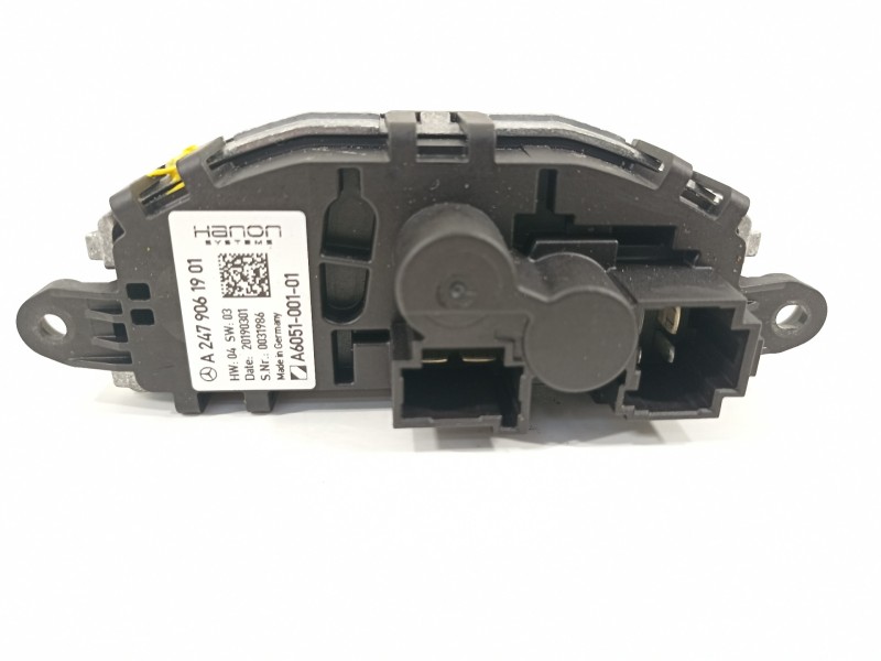 Recambio de resistencia calefaccion para mercedes-benz clase b (w247) 247 referencia OEM IAM A2479061901  