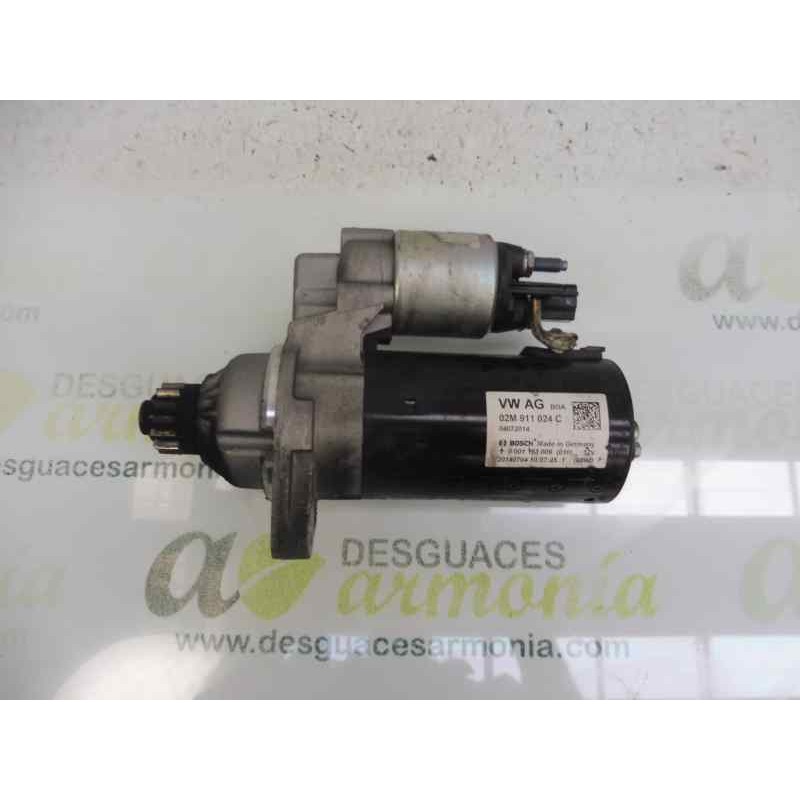 Recambio de motor arranque para volkswagen scirocco (138) r-line bmt referencia OEM IAM 02M911024C 0001153009 