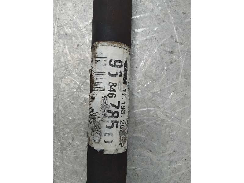 Recambio de transmision delantera derecha para citroën c2 audace referencia OEM IAM 9684678580  