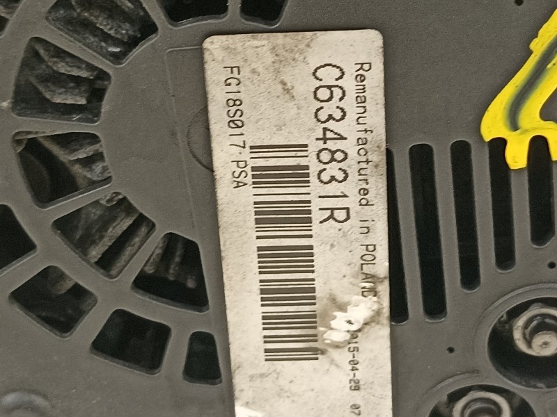 Recambio de alternador para citroën c5 station wagon premier referencia OEM IAM 9678049480  