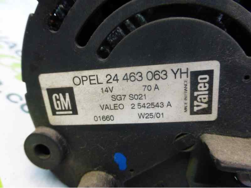 Recambio de alternador para opel zafira a comfort referencia OEM IAM 24463063YH 2542543A 