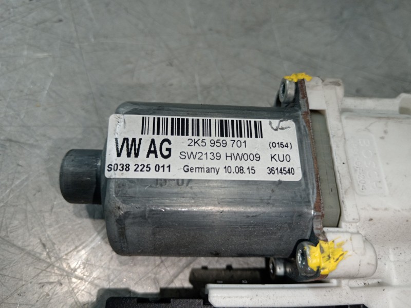 Recambio de elevalunas delantero izquierdo para volkswagen caddy furgón/kombi furgón bluemotion referencia OEM IAM 2K5959701  