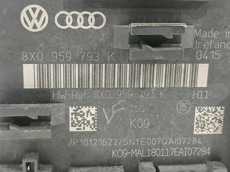 Recambio de modulo confort para audi a1 sportback (8xf) attraction referencia OEM IAM 8X0959793K  