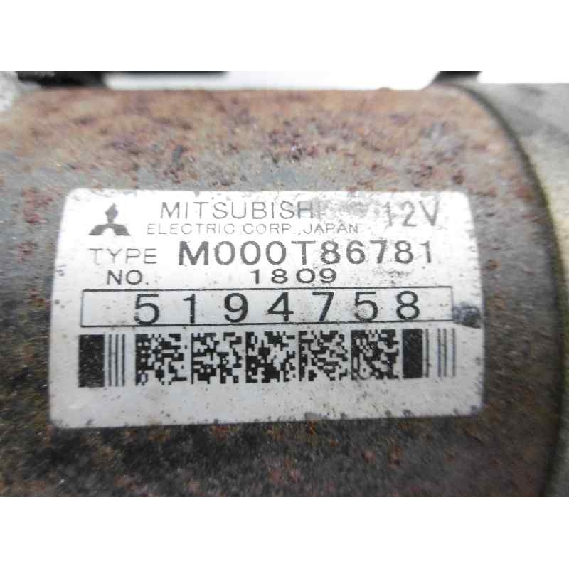 Recambio de motor arranque para saab 9-5 berlina 2.3 aero turbo referencia OEM IAM 5194758 M000T86781 