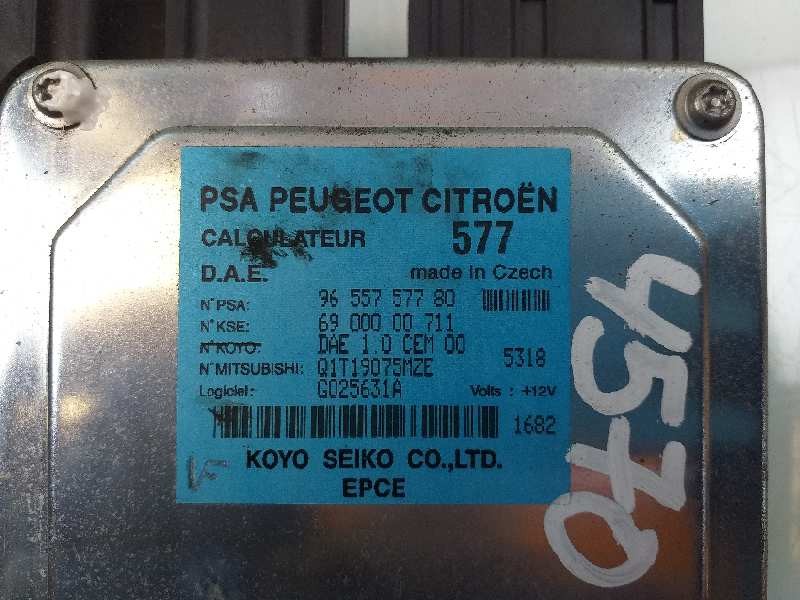 Recambio de modulo electronico para citroën c2 furio referencia OEM IAM 9655757780 6900000711 Q1T19075MZE