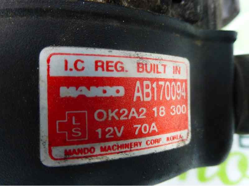 Recambio de alternador para kia sephia ll ls referencia OEM IAM AB170094 OK2A218300 