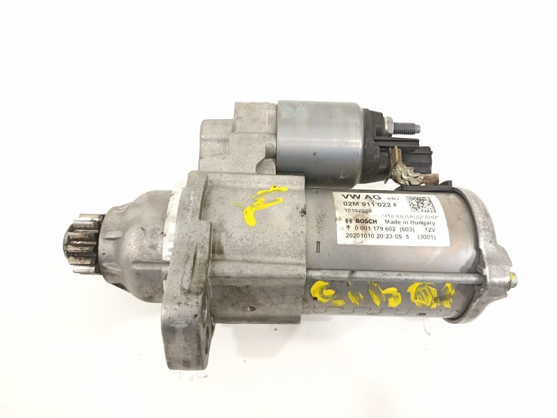 Recambio de motor arranque para skoda fabia active referencia OEM IAM 02M911022F  