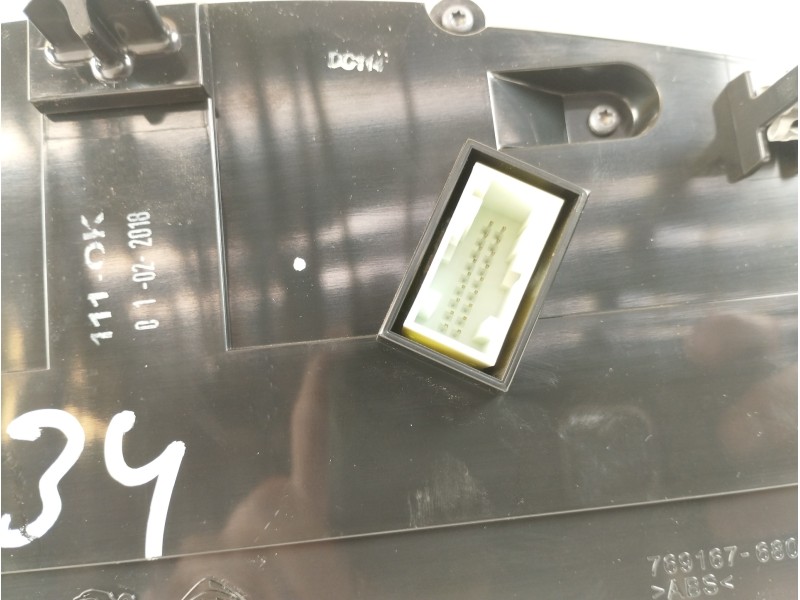 Recambio de cuadro instrumentos para citroën c3 1.6 blue-hdi fap referencia OEM IAM 9813361380  