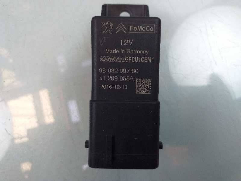 Recambio de caja precalentamiento para peugeot expert combi standard referencia OEM IAM 9803299780 51299058A 