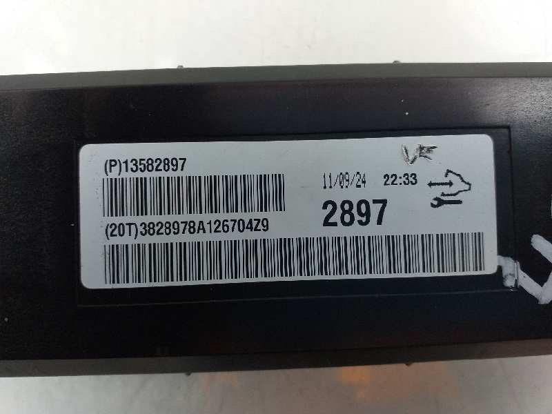 Recambio de modulo electronico para chevrolet cruze hatchback lt+ referencia OEM IAM 13582897 3828978A126704Z9 