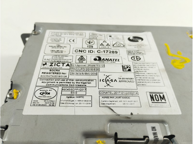 Recambio de sistema navegacion gps para citroën c3 1.6 blue-hdi fap referencia OEM IAM 9821908880  