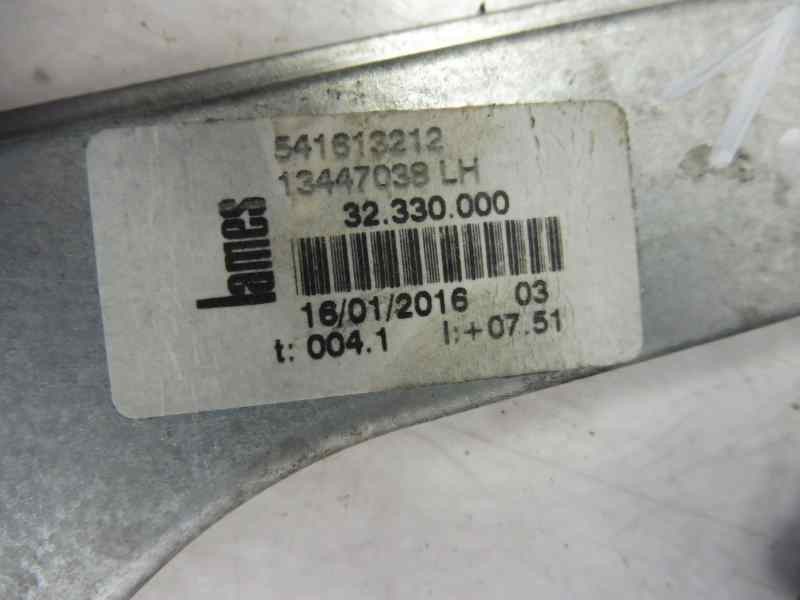 Recambio de elevalunas delantero izquierdo para opel corsa e selective referencia OEM IAM 13447038 541613212 