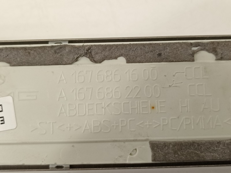 Recambio de moldura para mercedes-benz clase gle (bm 167)(09.2018) gle 350 de 4matic (167.117) referencia OEM IAM A1676861600  