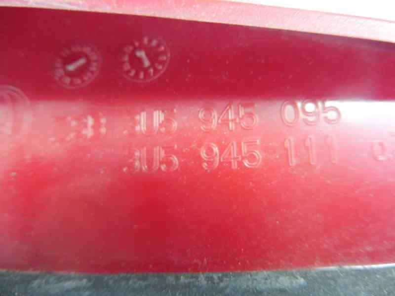 Recambio de piloto trasero izquierdo para skoda superb (3u4) elegance referencia OEM IAM 3U5945095 3U5945111 