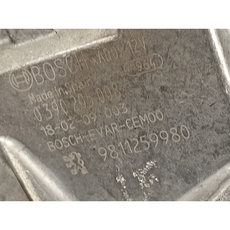 Recambio de motor limpia trasero para citroën c3 1.6 blue-hdi fap referencia OEM IAM 9811259980  