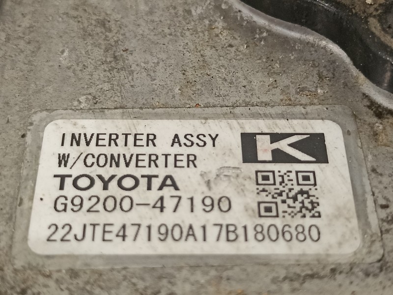 Recambio de no identificado para toyota auris hybrid active referencia OEM IAM G920047190 G920147041 