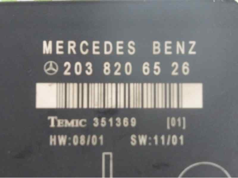 Recambio de modulo confort para mercedes-benz clase c (w203) berlina 180 (203.035) referencia OEM IAM 2038206526  
