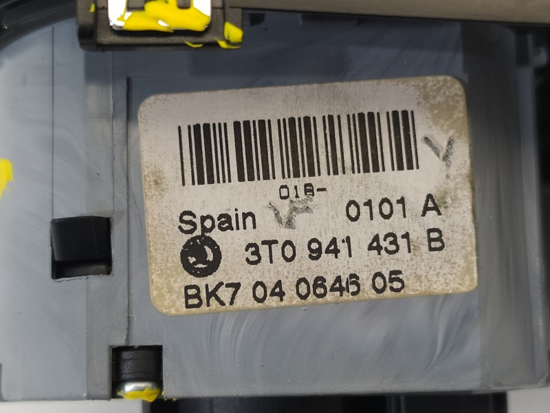 Recambio de mando luces para skoda superb combi (3t5) exclusive 4x4 referencia OEM IAM 3T0941431B  