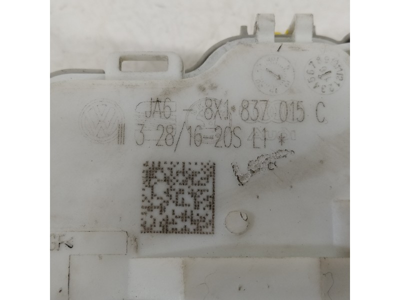 Recambio de cerradura puerta delantera izquierda para audi a1 (8xk) adrenalin referencia OEM IAM 8X1837015C  