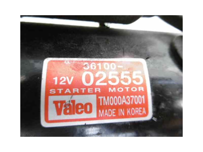Recambio de motor arranque para hyundai getz (tb) 1.1 básico referencia OEM IAM 3610002555 TM000A37001 