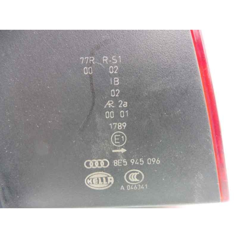 Recambio de piloto trasero derecho para audi a4 berlina (8e) 2.0 tdi (dpf) (125kw) referencia OEM IAM 8E5945096  