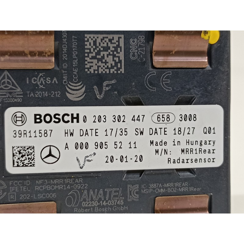 Recambio de sensor para mercedes-benz clase gle (bm 167)(09.2018) gle 350 de 4matic (167.117) referencia OEM IAM A0009055211  