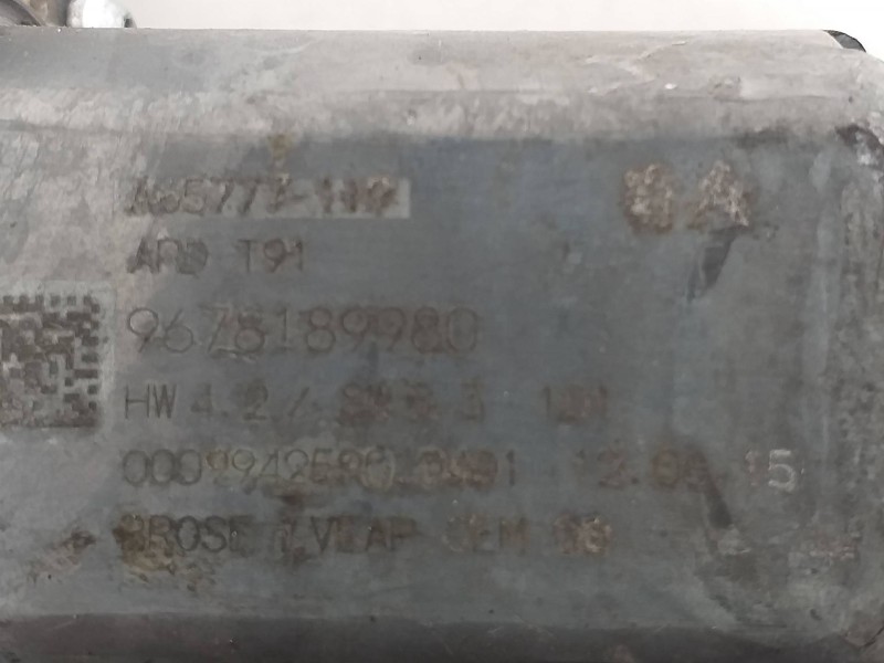 Recambio de elevalunas trasero derecho para peugeot 308 style referencia OEM IAM 9677737280 9678189980 