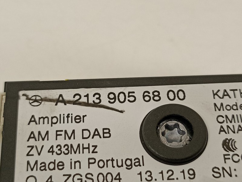 Recambio de amplificador para mercedes-benz clase gle (bm 167)(09.2018) gle 350 de 4matic (167.117) referencia OEM IAM A21390568