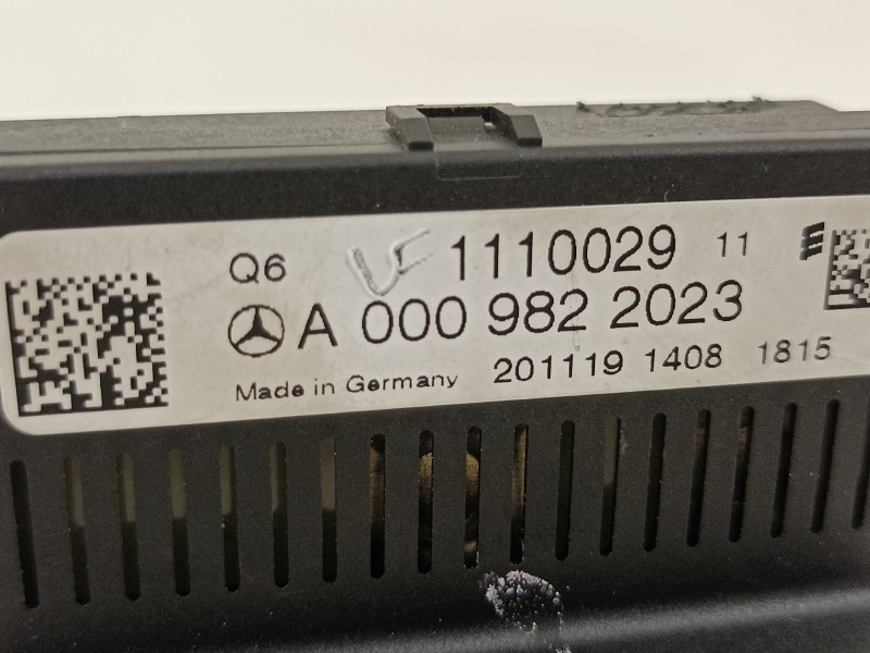 Recambio de rele para mercedes-benz clase gle (bm 167)(09.2018) gle 350 de 4matic (167.117) referencia OEM IAM A0009822023  